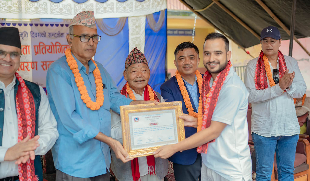 राष्ट्रिय कविता प्रतियोगितामा जुम्लाका मञ्जिल प्रथम