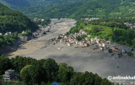 रसुवा बाढी : ५७९ जनाको शव फेला, १९२४ जना सम्पर्कविहीन