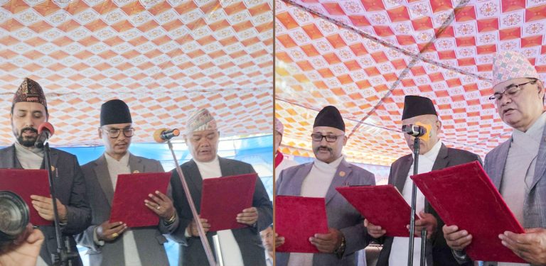 बागमतीमा मन्त्रिपरिषद् विस्तार, ६ मन्त्रीले लिए शपथ