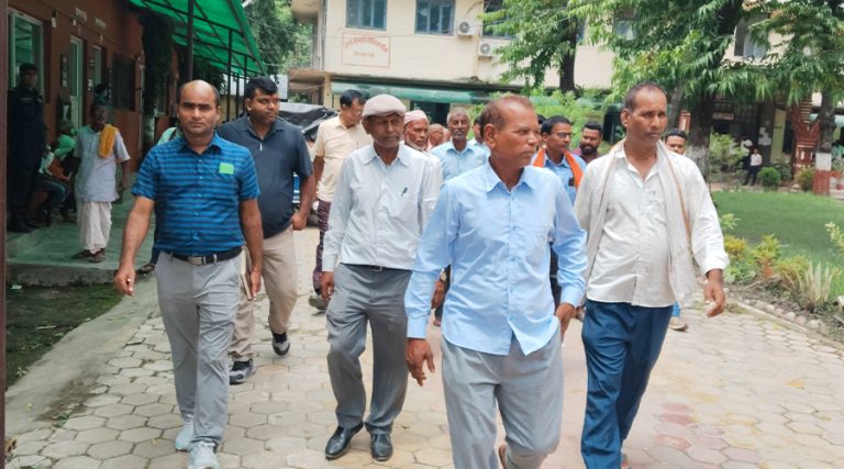 सरकारी कार्यदलद्वारा वीरगञ्ज चिनी कारखानाको स्थलगत निरीक्षण