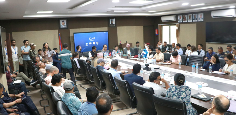 खोज, उद्धार, राहत र शव व्यवस्थापनबारे छलफल