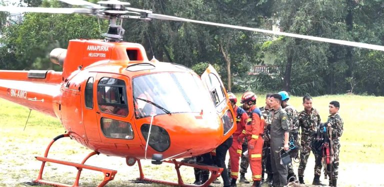त्रिशूली ३ ‘बी’ मा चिनियाँ विज्ञ टोली परिचालन