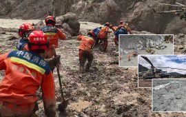 केरुङ विपत्तिमा चीनको युद्धस्तरको उद्धार अभियान