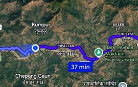 धादिङ सदरमुकाम जोड्ने वैकल्पिक सडक सञ्चालनमा