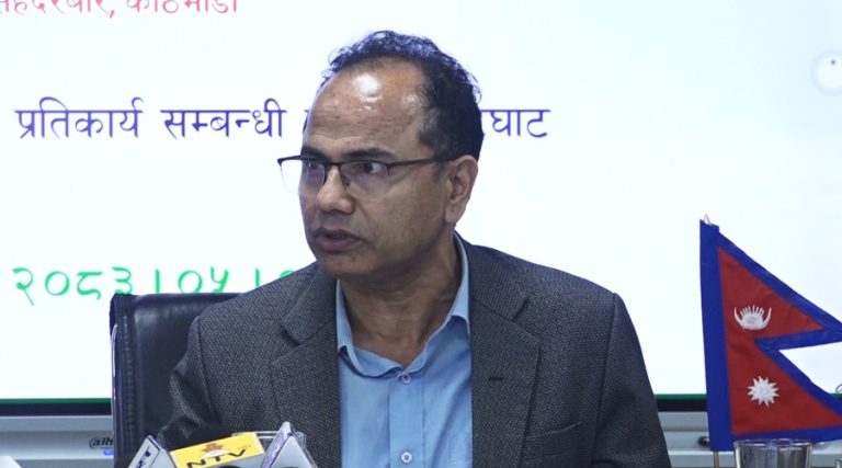 मनसुनको बाँकी अवधिमा विपद्को जोखिम उच्च छ : प्राधिकरण प्रमुख डा. उप्रेती