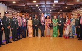 चार दिने नेपाल भ्रमणपछि फर्किए भारतीय सेनाध्यक्ष सेठ 