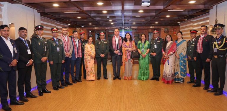चार दिने नेपाल भ्रमणपछि फर्किए भारतीय सेनाध्यक्ष सेठ 