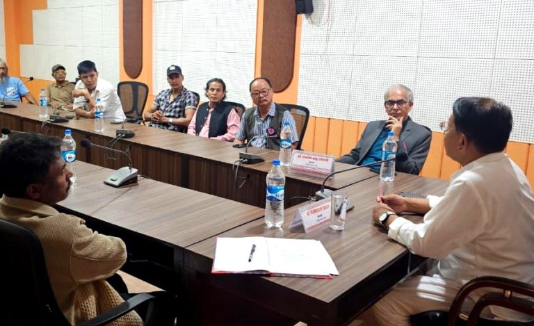 भोटेकोशी बाढीबाट प्रभावित चलचित्रकर्मीको विवरण संकलन गरिने