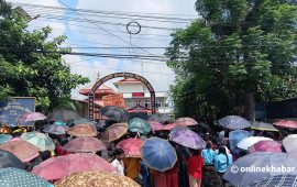 तीन वर्षीया बालिका हत्या प्रकरण : सिमराका डीएसपी प्रहरी प्रधान कार्यालय तानिए