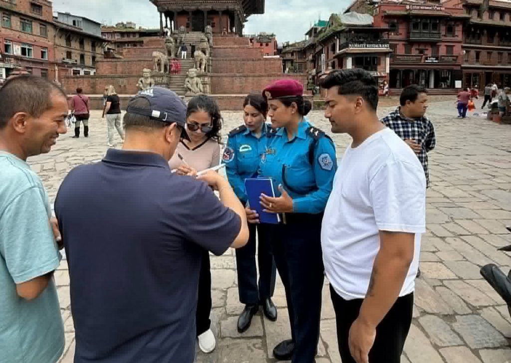 अनुमति नलिई पर्यटक घुमाउने पथ प्रदर्शकलाई कारबाही