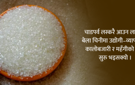 चिनी मूल्यवृद्धि : आरोप-प्रत्यारोपमा उद्योगी र व्यापारी, मारमा उपभोक्ता