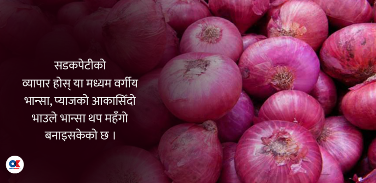 प्याजको भाउ किलोकै सय पार, किन बढिरहेछ निरन्तर ?