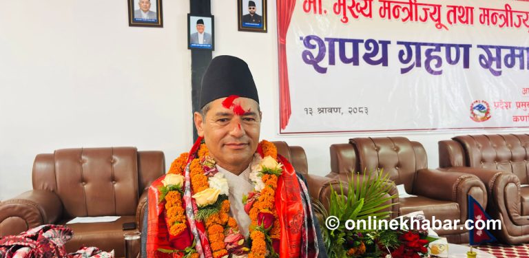 कर्णालीका मुख्यमन्त्री शाहीले पाए विश्वासको मत