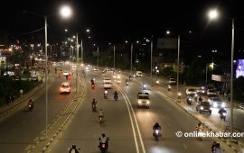 सडकबत्ती जडानपछि झिलिमिली बनेको ललितपुरको चक्रपथ (फोटोफिचर)