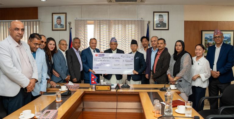 बाढी प्रभावितलाई एनआरएनएको १ करोड सहयोग