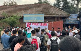 सार्वजनिक पुस्तकालय खुलाउन दबाब दिन नेविसंंघको हस्ताक्षर अभियान
