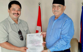 प्रचण्डको स्वकीय सचिवमा केशव रावल नियुक्त