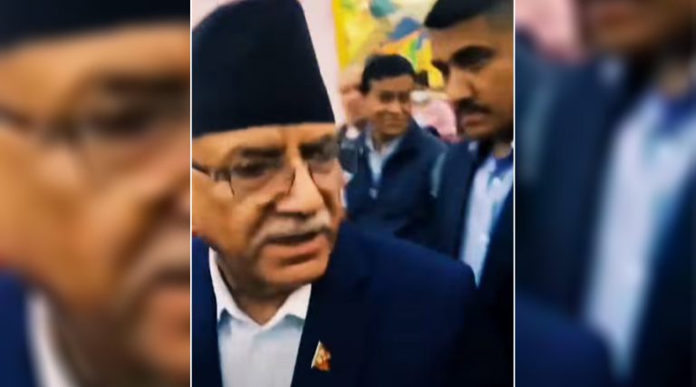 प्रचण्डलाई प्रश्न- तपाईं स्थिर कहिले हुन्नुहुन्छ ? जवाफ- मरेपछि..!