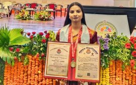 रागिनी उपाध्याय स्वर्ण पदक २०२६ नैन्सी विश्वकर्मालाई