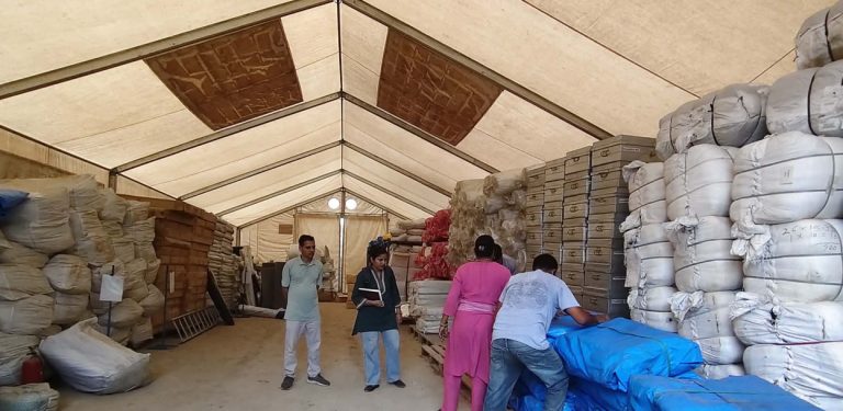 जाजरकोट रिसाङका पहिरो पीडितलाई कर्णाली सरकारले पठायो राहत