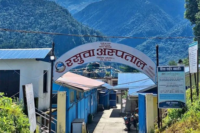बाढीबाट घाइते २४ जना रसुवा अस्पतालमा, एक जनाको मृत्यु, ६ जना गम्भीर