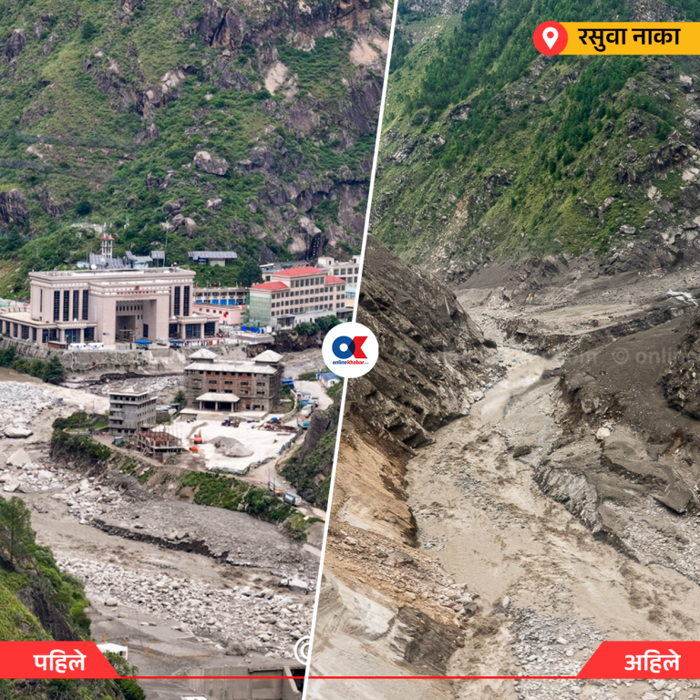 नेपाल-चीन व्यापारको मुख्य खम्बा रसुवागढी : अर्बौं लगानी बग्दा भविष्य अनिश्चित