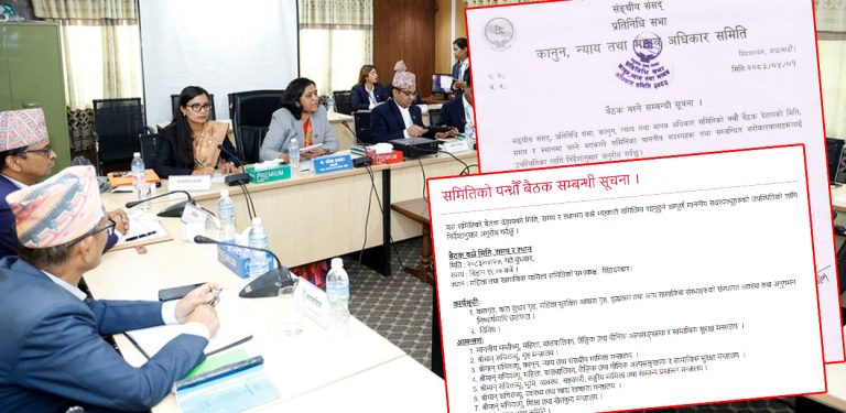 एउटै विषयमा छुट्टाछुट्टै छलफल गर्दै फरक–फरक संसदीय समिति