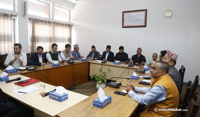 विपद्‍ संकट सामना गर्न १० बुँदे सर्वदलीय संकल्प, उच्चस्तरीय संयन्त्र गठन