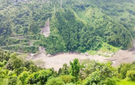 अपर त्रिशुली–३ ‘बी’ आयोजनास्थल पहिरोको लेदोले पुरियो, उद्धारमा कठिनाइ