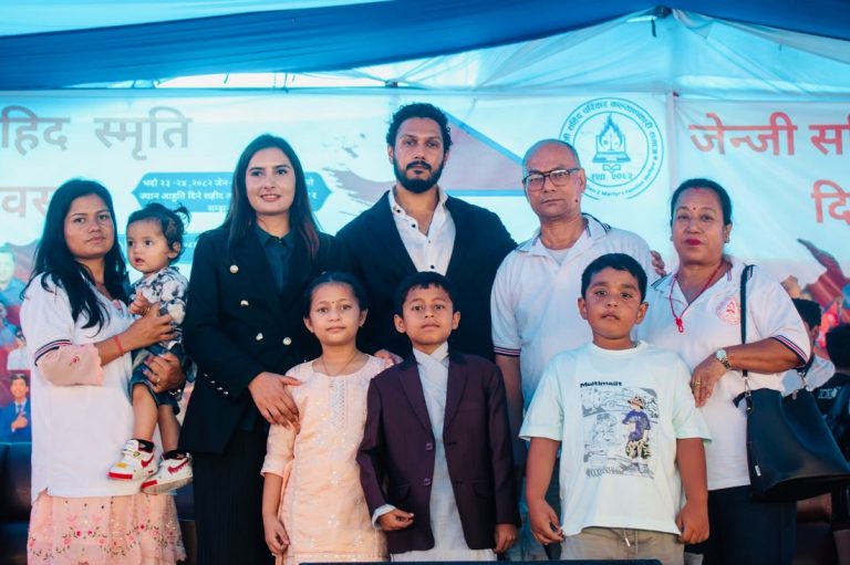 जेनजी सहिद परिवारसँगको सम्बन्धले एउटै परिवारको आकार दियो : अक्षय गोल्याण