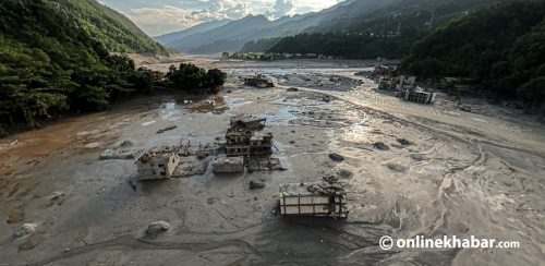 बेत्रावतीमा १९३ जना बेपत्ता, भत्किएका घरमा खोजीको प्रतीक्षा