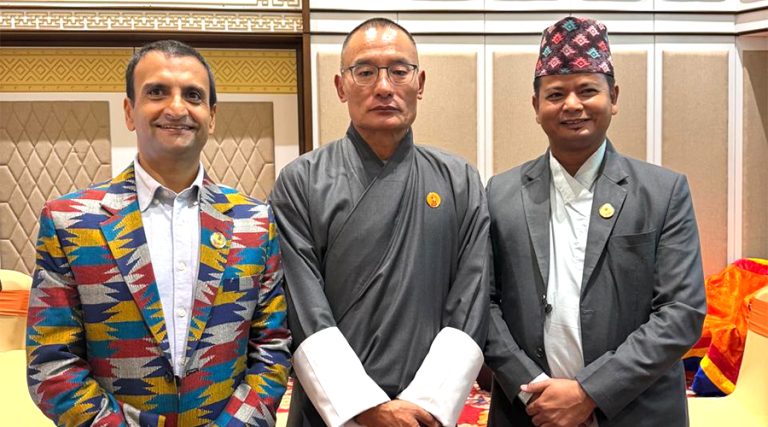 भुटानी प्रधानमन्त्रीसँग नेपाली सांसदको आग्रह- जलवायु क्षतिपूर्तिको पहलमा सहयोग होस्