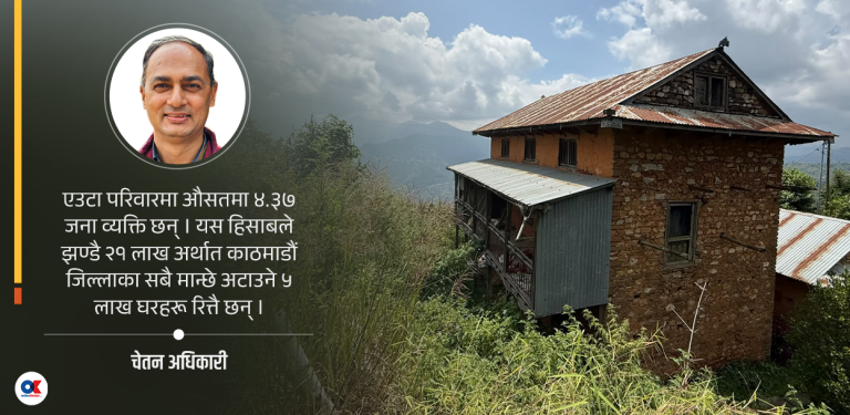 रित्ता घरको अर्थशास्त्र, माटोमा मिल्दैछ १० खर्ब