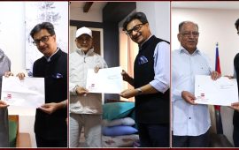 कांग्रेस महाधिवेशनको उद्घाटन समारोहमा ओली, प्रचण्ड र लामिछानेलाई निम्तो