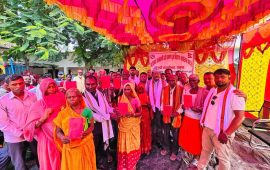 नापजाँच सकिएको ९ वर्षपछि धनुषाका २४२ स्ववासी परिवारले पाए लालपुर्जा
