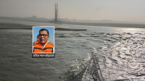 दोधारा चाँदनी जोड्ने झोलुङ्गे पुलको क्षतिबारे प्राविधिक अध्ययन सुरु