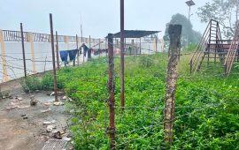 गृहमन्त्रीको ठाडो निर्देशनमा भत्काइयो प्रहरी कार्यालयको घेरबार