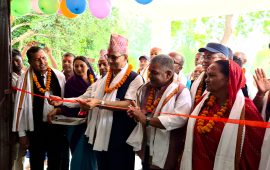 ९ वर्षपछि आफ्नै प्रशासनिक भवनमा हरिपुर्वा नगरपालिका