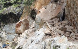 हुम्लाको छारे सडकखण्ड एक सातादेखि अवरुद्ध