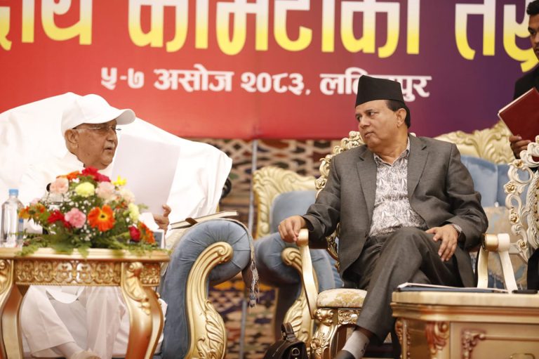 शंकरले ओलीलाई भने- ‘तपाईंसँग मेरो दूरी छैन, तर तरिका मिलेन’