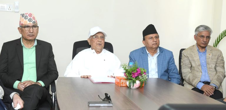 ओलीको चेतावनी-  अब पार्टीभित्र अराजकता र अनुशासनहीनता चल्दैन