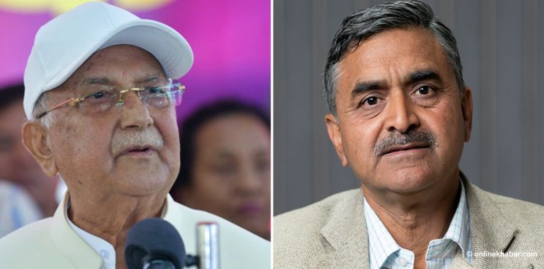 ठाकुर गैरेले ओलीलाई चुनौती दिँदै भने- सबै पदाधिकारी खारेज गरेर एकल अध्यक्ष बन्नुहोस्