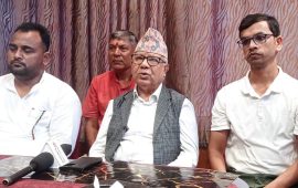 वर्तमान सरकारसँग जनताको तीव्र आकांक्षा छ, राम्ररी काम गरोस् : माधवकुमार नेपाल