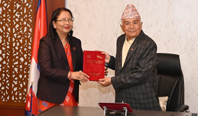 राष्ट्रिय महिला आयोगले वार्षिक प्रतिवेदन राष्ट्रपति समक्ष पेस