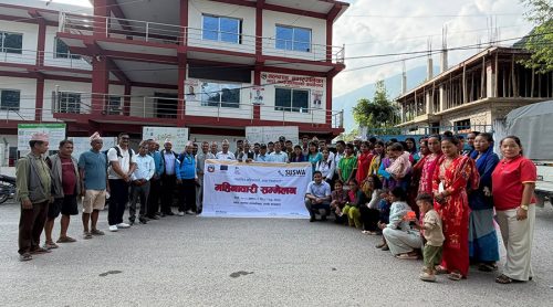 नलगाडमा पहिलोपटक महिनावारी सम्मेलन, ११ बुँदे घोषणापत्र जारी