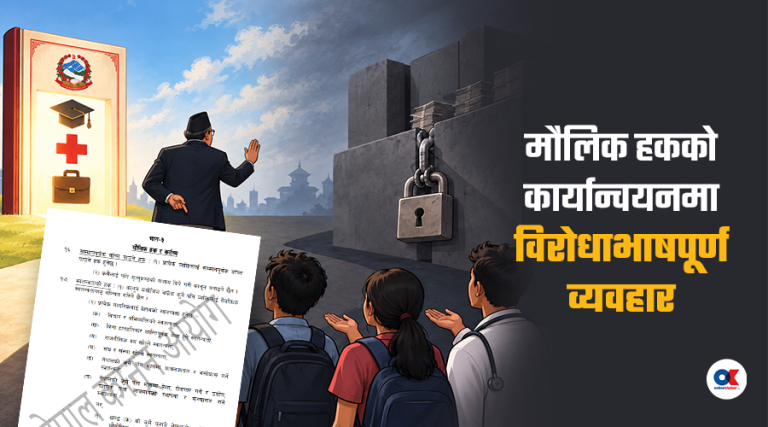 मौलिक हक : संविधानमा छ, व्यवहारमा छैन