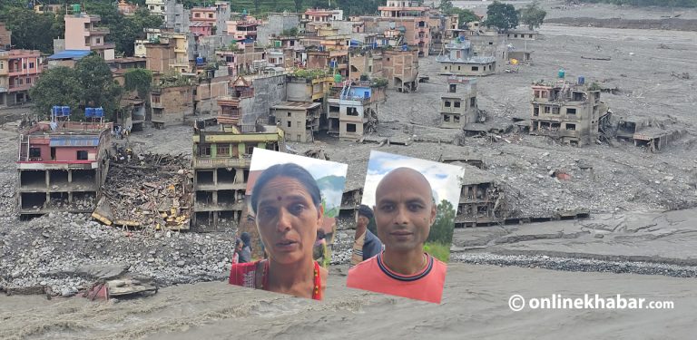 सबै बाढीले बगायो, राज्यकै प्रत्यक्ष सहयोग कुरिरहेका छन् पीडित