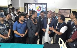 बाढीले पुल बगाउँदा समस्या हुन थालेपछि नुवाकोटमा वैकल्पिक अस्पताल सञ्चालन