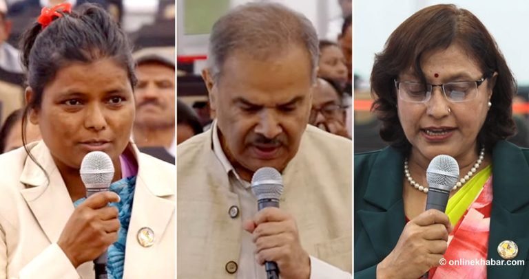सरकारलाई सांसद्को प्रश्न : संसद् अधिवेशन अन्त्य गरेर निजामती सेवासम्बन्धी अध्यादेश ल्याउन लागिएको हो ?