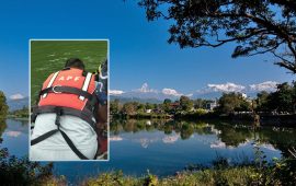 फेवातालमा डुबेका युवकको उद्धार